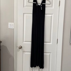 Black Amour Vert maxi dress